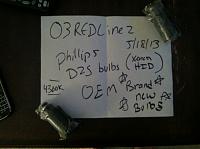 Phillips D2S bulbs BRAND NEW pair **CHEAP**-photo.jpg