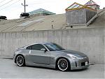 Few more pics of my Z with Ings LX and gunmetal Volk Winnings-350z-2.jpg