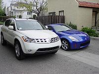 My DB 350Z and Wife's Glacier Pearl Murano-my-cars.jpg