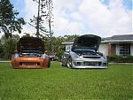 My lemans sunset turbo Z, and friends supercharged M3-smaller-one-2.jpg