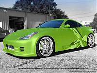 Rogue350z - 07 Roadster - Top Secret Wide Body-top_secret_coupe_front_gree.jpg