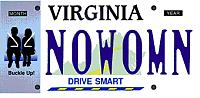 virginia vanity plate fun:-women.gif