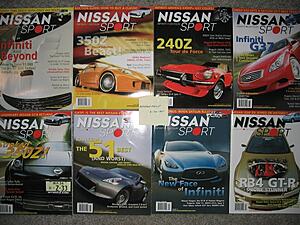 Sport Z / Nissan Sport Magazines - LOT of 13 (2004-2009-v49qt.jpg