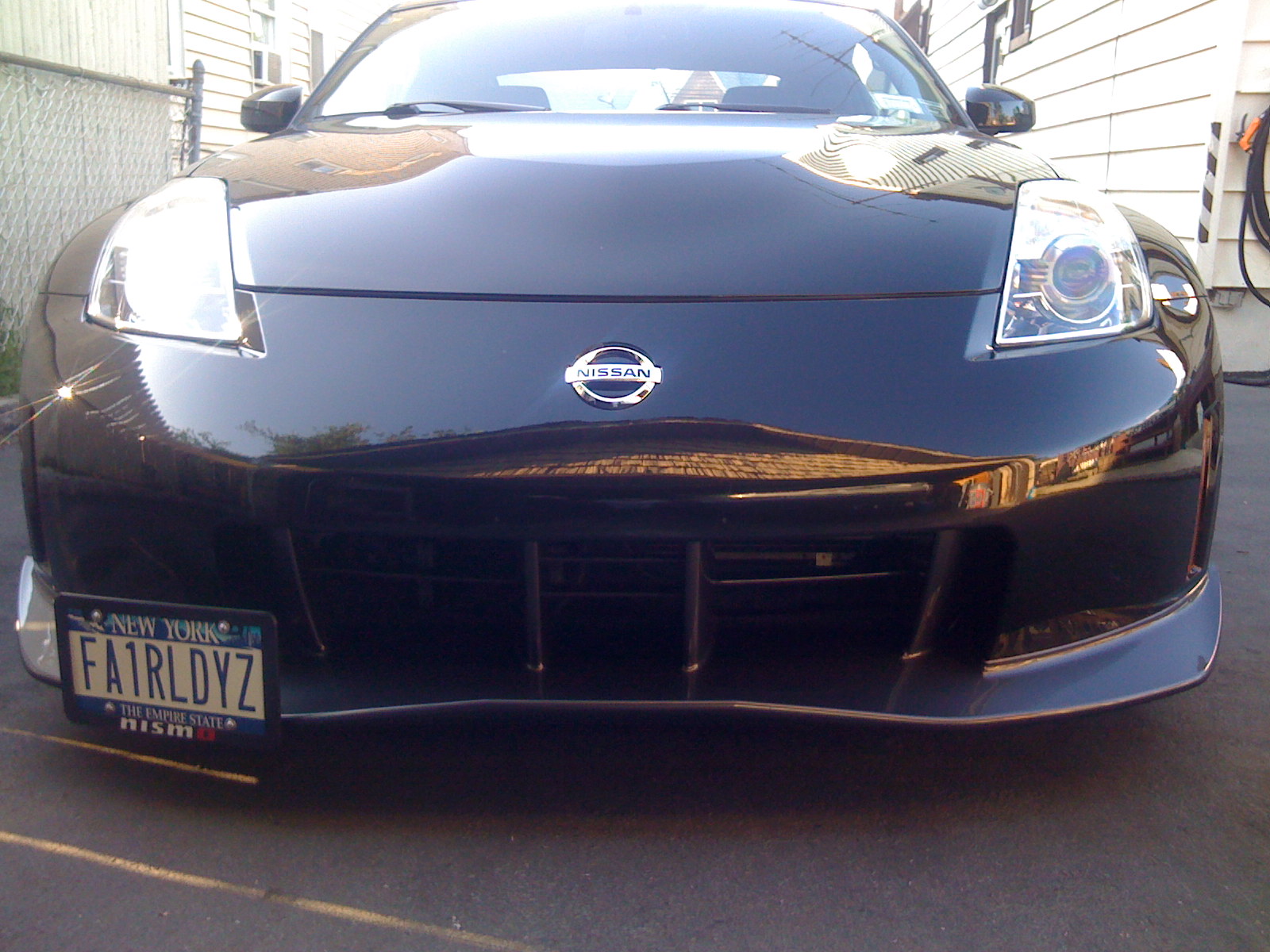 Front License Plate Mount on Nismo -  - Nissan 350Z and 370Z  Forum Discussion