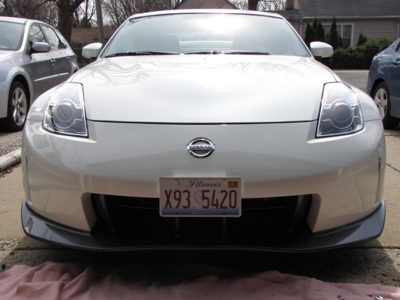 Finally! Front license plate bracket for Nismo! -  - Nissan 350Z  and 370Z Forum Discussion