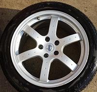 Set of Rays Forged 18&quot; wheels OEM from 2003 Track 350Z-20140509_174348.jpg