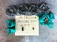 Rays 19" Powder coated Black with Tires-spacers-pic.jpg