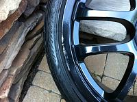 Rays 19" Powder coated Black with Tires-front-rash.jpg