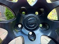 Rays 19" Powder coated Black with Tires-rear-center.jpg
