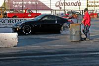 Z Car Garage Drag Racing Series resumes again for 2010.  Win a pair of drag radials!-walt-burnout.jpg