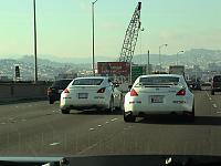 Jdm Meet 1/4/04-rie-and-john-on-bridge.jpg