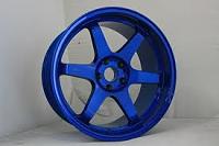 Chop request-Blue with black lip Varrs on my car-blue-rim.jpg