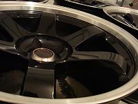 Volk LE37 Gloss Black 18x10.5 +22, 18x9.5 +22 and Kics Lugs!-dsc01951.jpg