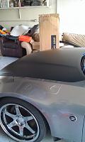 Cleaning out the garage: stock bumper, stock fender, matte black vinyl wrap-imag0117.jpg