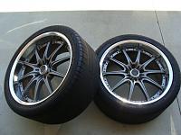 MINT 19s Volk GT-Fs Gunmetal w/center cap. SUPER CHEAP!!!-rear2.jpg