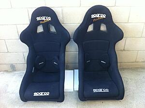 2x Sparco Pro2000 Bucket Seats/Sparco Black Siide Mounts-f5f6ugz.jpg