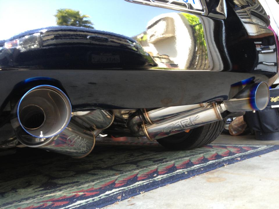 350z ark exhaust