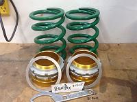 New spl mid links, 04 spring buckets, Tein rear flex springs with parts-image.jpg