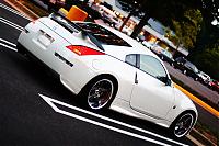 Can I get a picture of Diamond Black Challenge 19s on a White Z?-gtsa.jpg