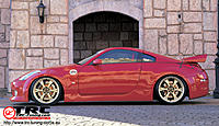 What are the nicest gold rims you have seen on a z?-_fabulous_350z_02f.jpg