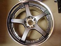 Finally got my Gram Light 57F-Pros 19x9.5 / 19x10.5 Gunmetal-4-front.jpg