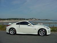 looking for some cool pics of peaks pike white z's with wheels-nismobeach.jpg