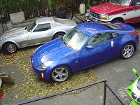 Anyone with Aftermarket wheels but no drop?-350z.jpg