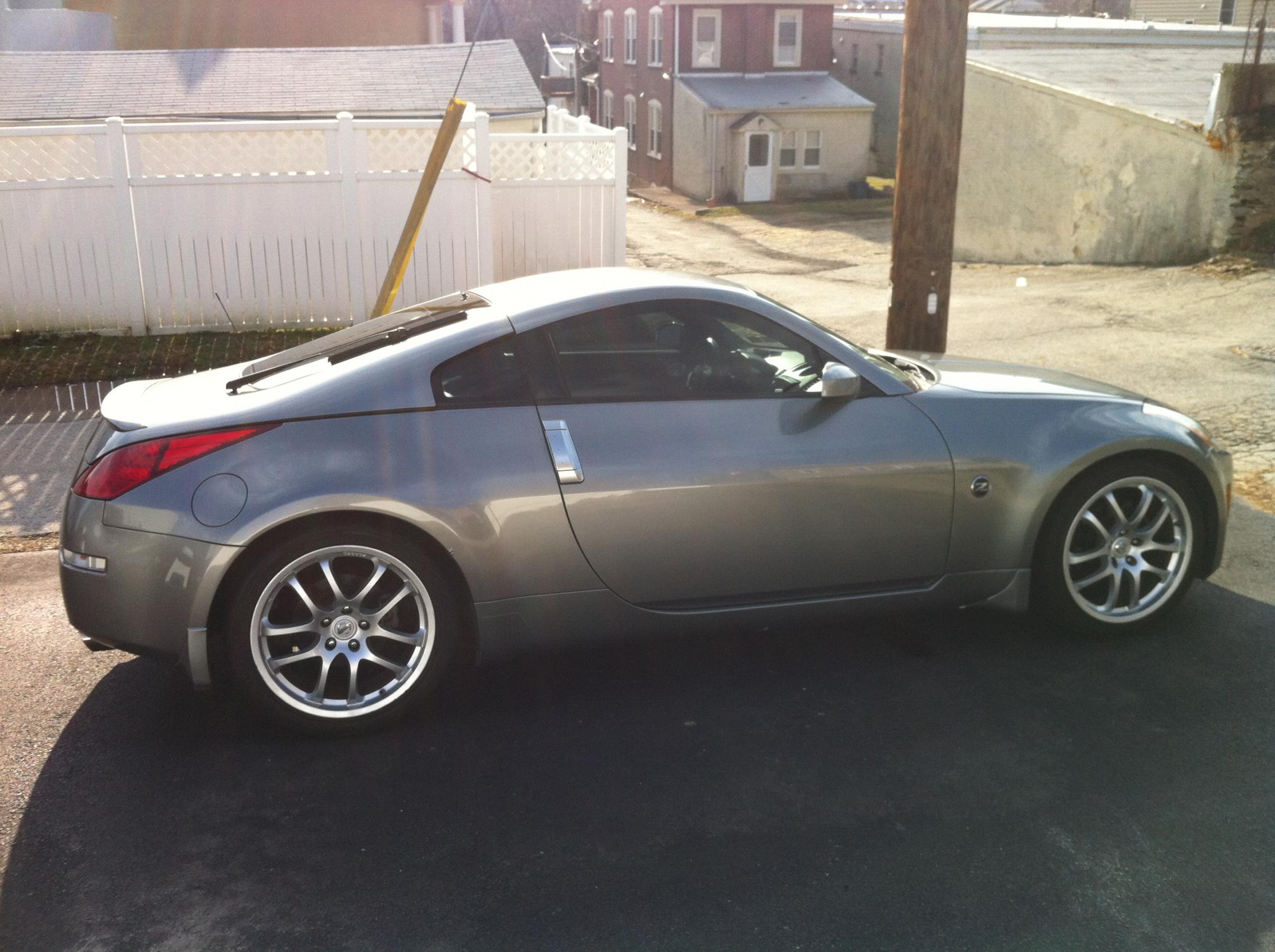 G35 19" Rays Wheels on a 350Z. download. 