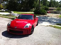 My Z :) Just got new wheels!-spacers.jpg