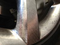 ANYBODY know what these black spots are on the wheels?-rims-1.jpg