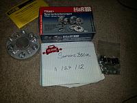 20mm H&amp;R DRM SPACERS NIB-20121127_182325.jpg