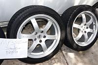 OEM V1 Rays Engineering Forged Track wheels with Tires TPMS-dsc00202.jpg