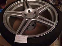 Incurve IC-S5 Custom Matte Silver Deep Concave Staggered Set-photo.jpg