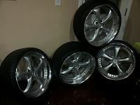 Work VS-KF 3 Piece VIP 20" Wheels with tires-work-johnny-5-.jpg