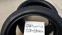 NEW (2) 265/35/19 Bridgestone tires-20140303_114115-1-.jpeg