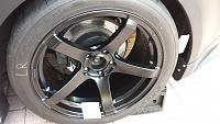 Enkei Kojin black concave wheels with Nitto NT01 Tires - Excellent Condition!-20140507_174856.jpg