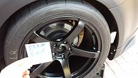 Enkei Kojin black concave wheels with Nitto NT01 Tires - Excellent Condition!-20140507_174953.jpg