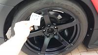 Enkei Kojin black concave wheels with Nitto NT01 Tires - Excellent Condition!-20140507_175040.jpg