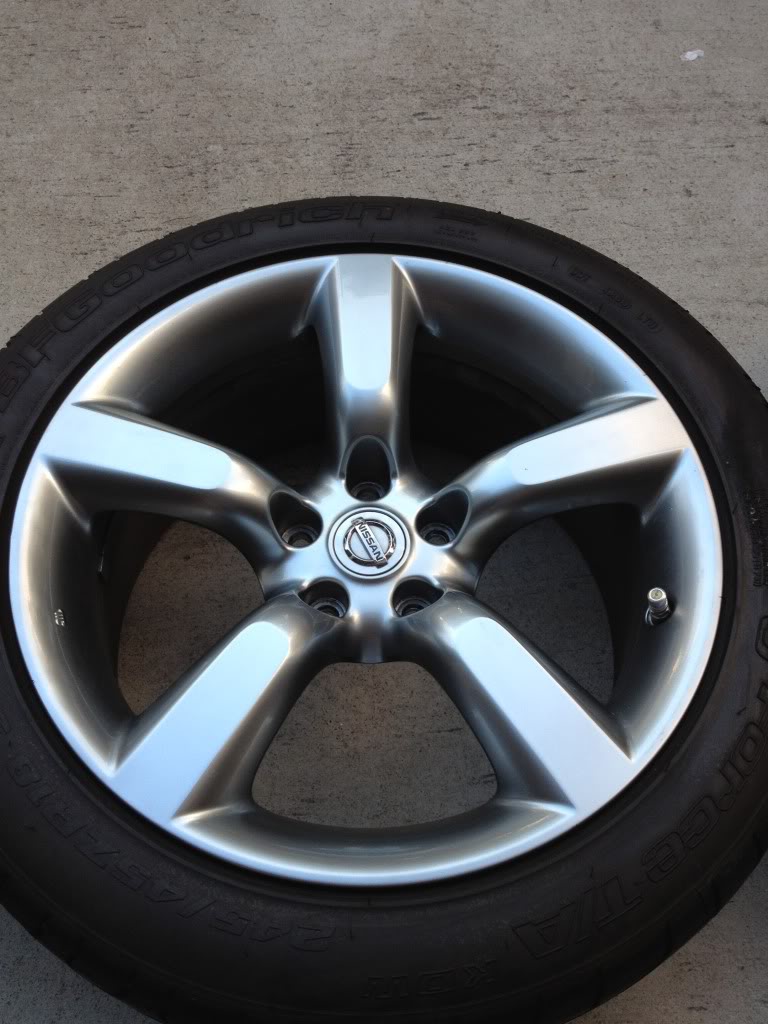 [FS/FT]: OEM Nissan 350z 18" Anniversary Wheels and Tires - MY350Z.COM