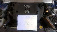 White 2003 Nissan 350Z Track Edition (MT), 102k miles k Tampa, FL-engine.jpg
