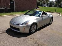 2005 Nissan 350Z Chrome Silver Roadster Enthusiast 38k miles, 995 obo-i-5.jpg